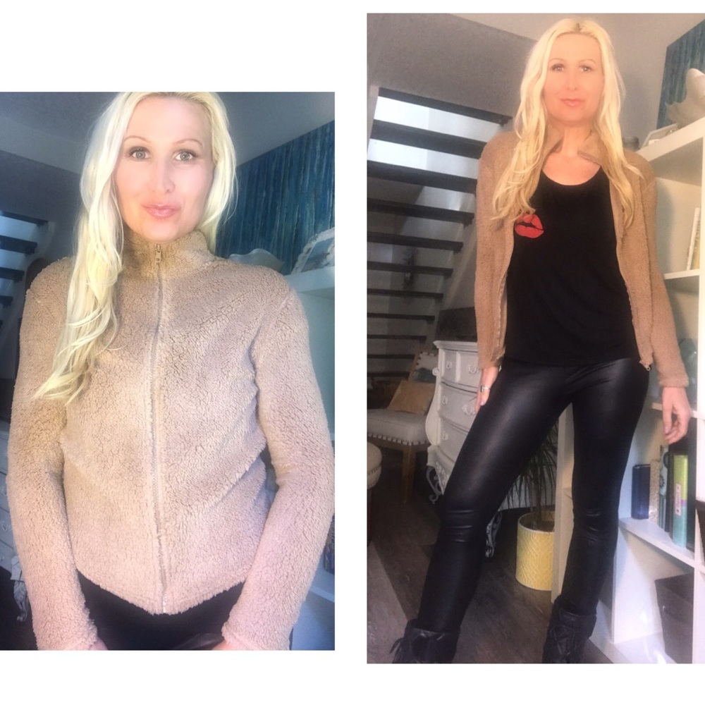 🤩Darling Beige Fleece Jacket 🌟